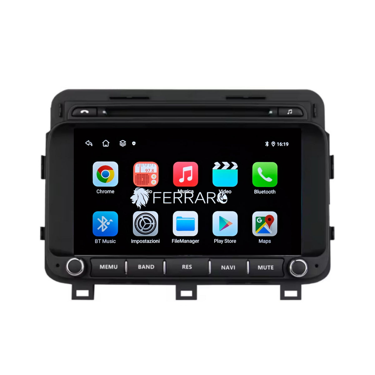 (PRENOTA) Autoradio per Kia K5 Optima 7" (2010-2015) Android, Bluetooth, CarPlay, Android Auto, 4GB/8GB Ram