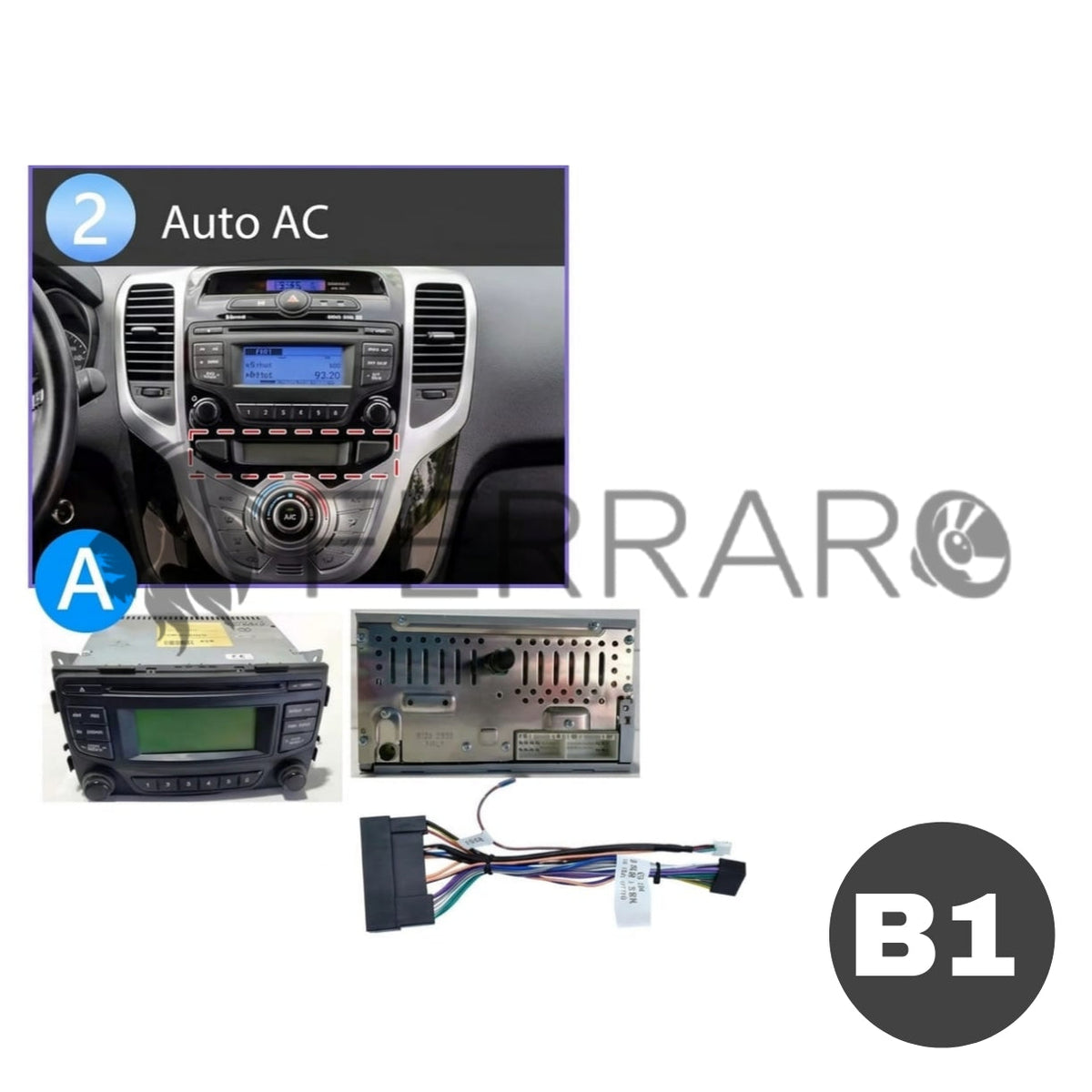 Autoradio per Hyundai IX20 7", Android, Bluetooth, CarPlay, Android Auto, 2GB/4GB/6GB/8GB Ram