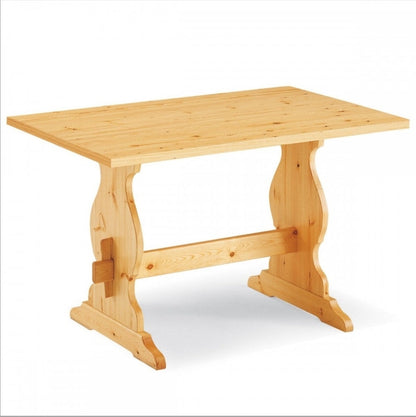 Tavolo Fratino Legno Pino 140x80x3 Roma Bergamo Pavia Grosseto Aosta Biella Torino