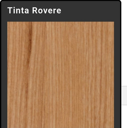 Designer-Holzhocker mit Rückenlehne