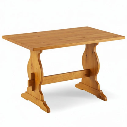 Tavolo Fratino Legno Pino Tinta Miele 80 Roma Bergamo Pavia Grosseto Aosta Biella Torino