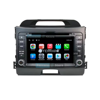 (PRENOTA) Autoradio per Kia Sportage 3 7" (2010-2016) Android, Bluetooth, CarPlay, Android Auto, 4GB/8GB Ram