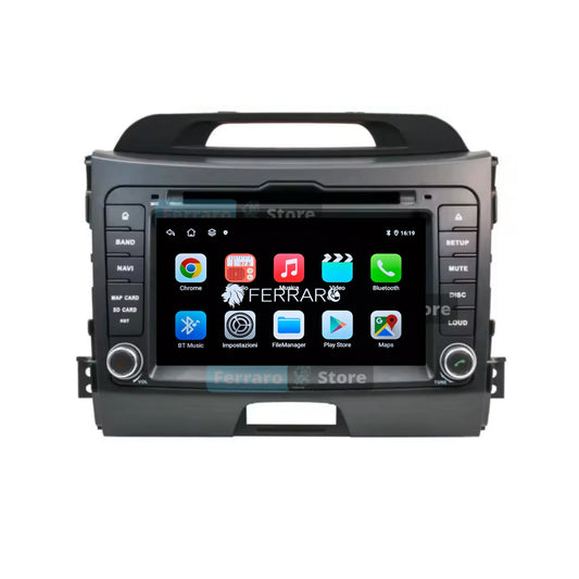 (BOOK) Car Radio for Kia Sportage 3 7" (2010-2016) Android, Bluetooth, CarPlay, Android Auto, 4GB/8GB RAM