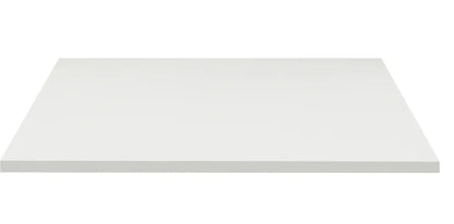 Piano nobilitato melaminico bianco Bordo ABS in tinta - Spessore 22 mm