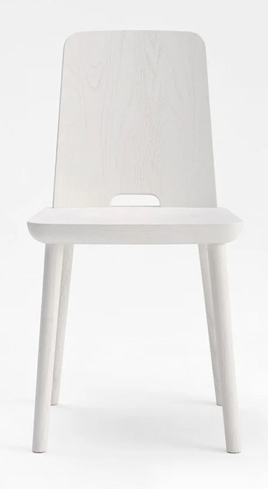 Sedia in legno frassino TABLET , stile Chalet, design moderno alpino in vari colori
