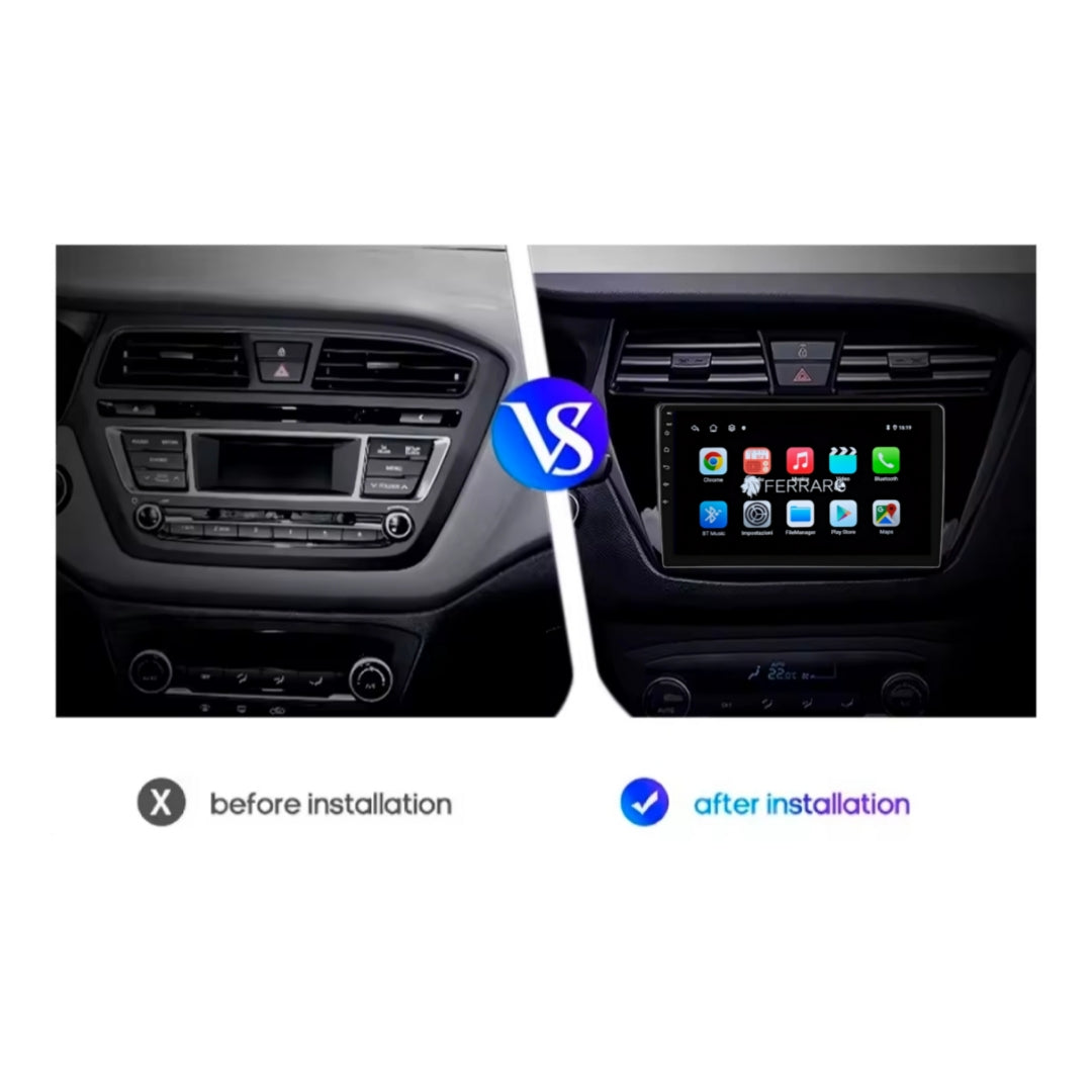 Autoradio per Hyundai i20 GB/IB 9", (2018-2020), Android, Bluetooth, CarPlay, Android Auto,2GB,4GB,6GB,8GB Ram