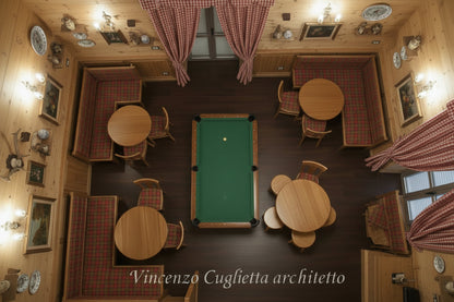Angolo Panca 153x153 per Arredo Pub Paninoteca Roma Bergamo Pavia Grosseto Aosta Biella Torino