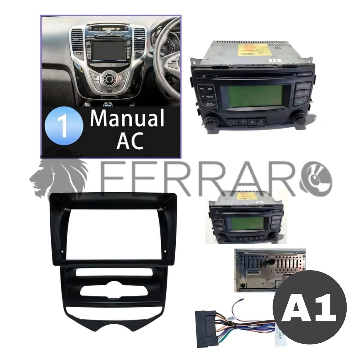 Autoradio per Hyundai IX20 9" Android, Bluetooth, CarPlay, Android Auto, 2GB/4GB/6GB/8GB Ram