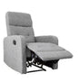 Reclining Fabric Relax Armchair with Lever System - Classic Comfort