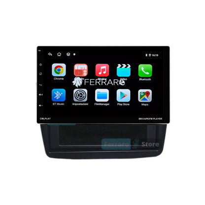 Autoradio per AlfaRomeo Mito, 1Din 9" (2008-2018) Android, Bluetooth, Estraibile, CarPlay, Android Auto, 2/4GB Ram