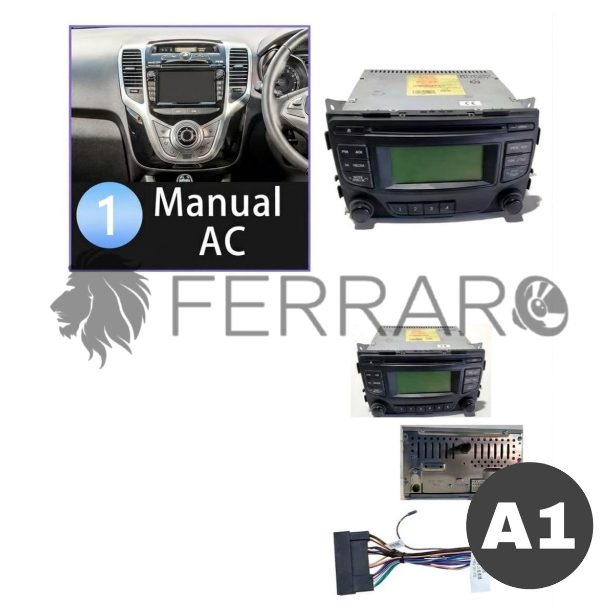 Autoradio per Hyundai IX20 7", Android, Bluetooth, CarPlay, Android Auto, 2GB/4GB/6GB/8GB Ram