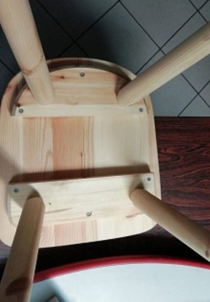 Tiroler Stuhl aus Kiefernholz Naturfarben Rom Bergamo Pavia Grosseto Aosta Biella Turin