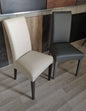 Contract Faux Leather Chair for Restaurant Pizzeria Pub - Trento Model Made in Italy