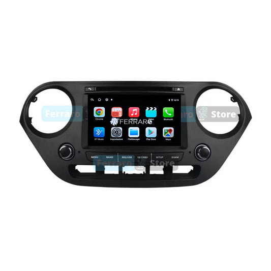 (PRENOTA) Autoradio per Hyundai Grand i10 7" (2013-2019) Android, Bluetooth, CarPlay, Android Auto, 4GB/8GB Ram