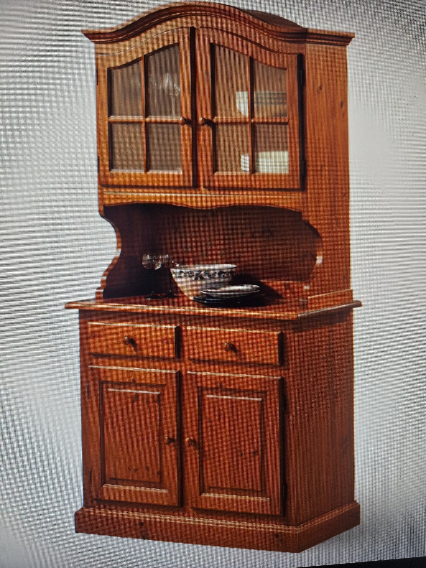 Rustikales Kiefernholz Sideboard Granda 2 Türen – Objekteinrichtung Berg