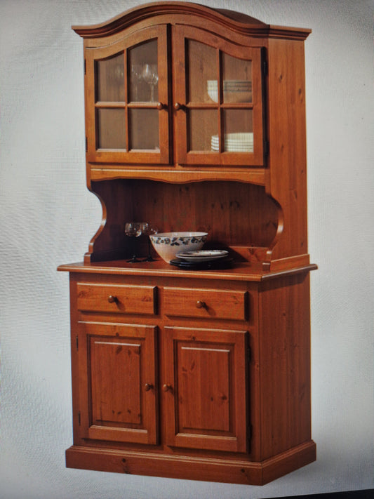 Rustikales Kiefernholz Sideboard Granda 2 Türen – Objekteinrichtung Berg