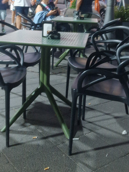 Tavolo Quadrato 70x70 in Polipropilene - Arredo Bar Ristorante