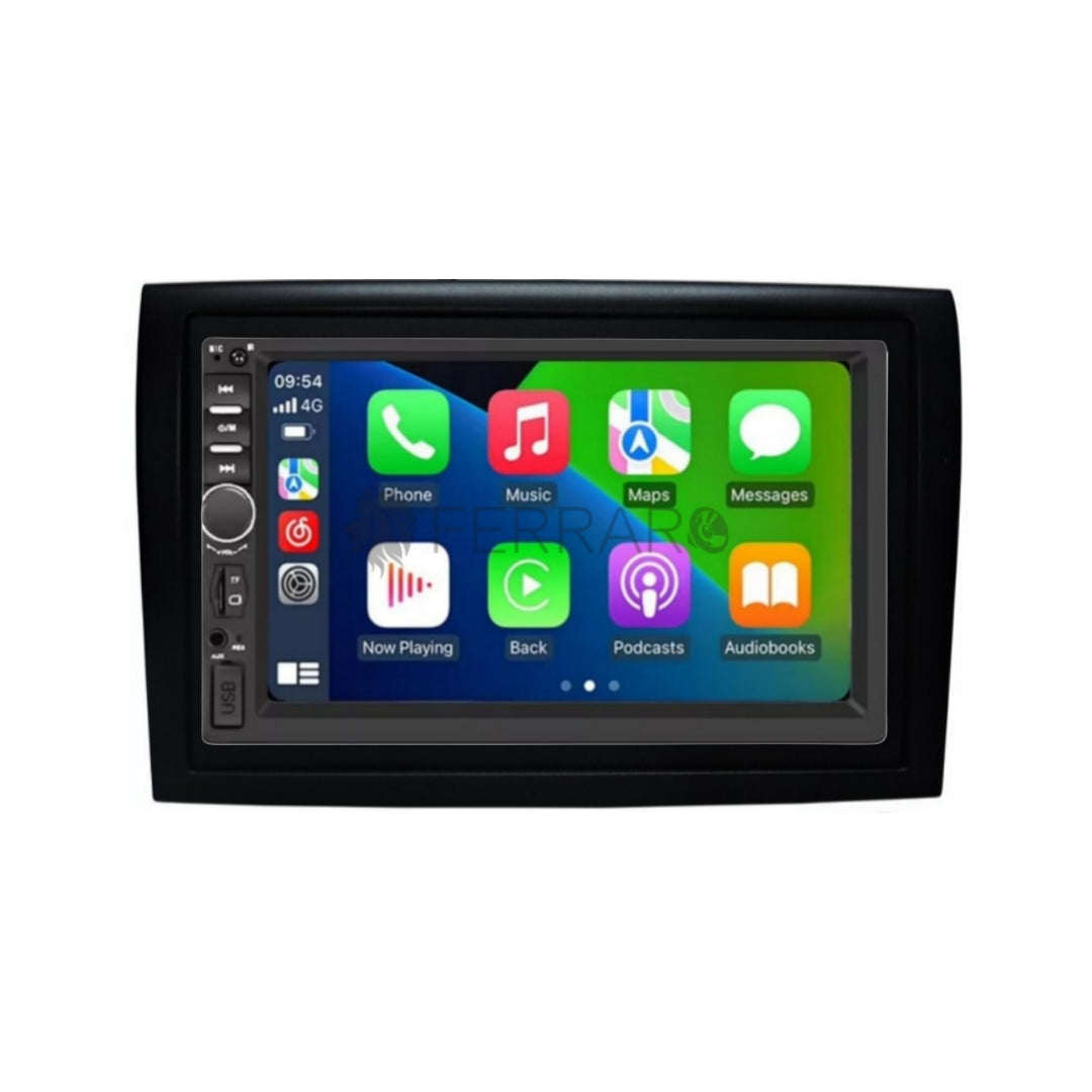 Autoradio per Peugeot Boxer, Citroen Jumper, Fiat Ducato 7" (2006-2022) Bluetooth, Radio, USB, CarPlay, Android Auto