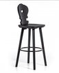 Tyrolean Stool with Heart Vienna SG Rome Bergamo Pavia Grosseto Aosta Biella Turin
