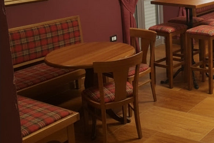 Angolo Panca 153x153 per Arredo Pub Paninoteca Roma Bergamo Pavia Grosseto Aosta Biella Torino