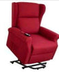 ELECTRIC RECLINER WITH SINGLE MOTOR LIFT SYSTEM AND HEADREST
