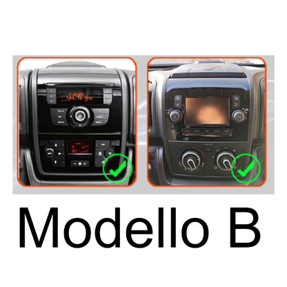 Autoradio per Peugeot Boxer, Citroen Jumper, Fiat Ducato 5" (2006-2022) Bluetooth, Radio, USB, Navigatore, CarPlay, Android Auto Cablato