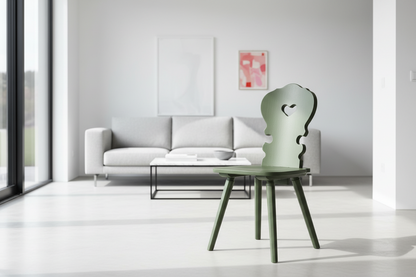Sedia Tirolese Vienna - Stile Chalet Montagna in Abete Laccato Piacenza, gorizia,  treviso