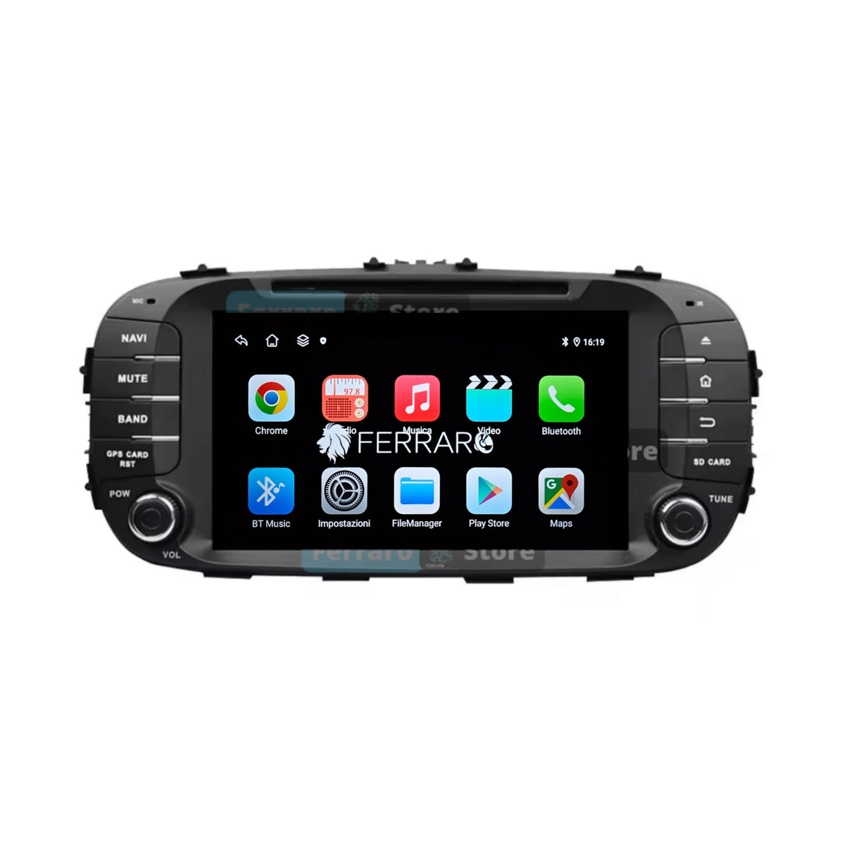(PRENOTA) Autoradio per Kia Soul 2 PS 8" (2014-2020) Android, Bluetooth, CarPlay, Android Auto, 4GB/8GB Ram