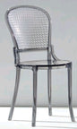 Chair Transparent Polypropylene Viennese W.46 H.88 D.55 SH.47