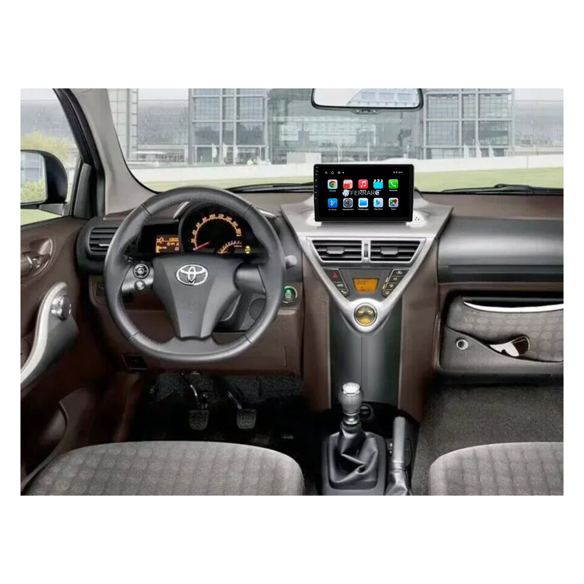 Autoradio per Toyota IQ, Scion IQ 9" (2008-2015) Android, Bluetooth, CarPlay, Android Auto, 2GB/4GB/6GB/8GB Ram