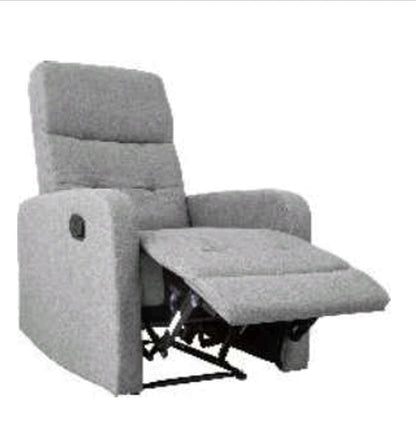Poltrona Relax Reclinabile in Tessuto con Sistema a Leva - Comfort Classico