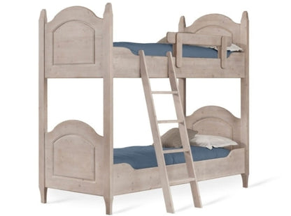 Letto a castello in abete massiccio smontabile