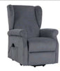 Lara Electric Recliner Armchair with Lift Function 1 Motor - Lateral Headrests and Wheels