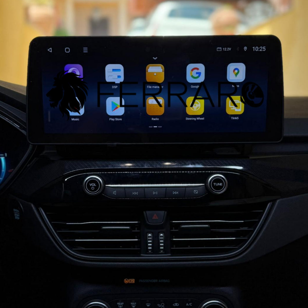 Autoradio per Ford Focus 4 12.3" (2018-2022) Android, Bluetooth, CarPlay, Android Auto, 4/64GB Ram