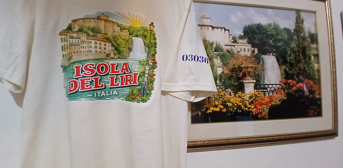 Isola del Liri – T-Shirt Coordinate e Cascata | GALESPORT