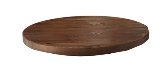 Piano in legno di pino noce moscata Ø 80 cm