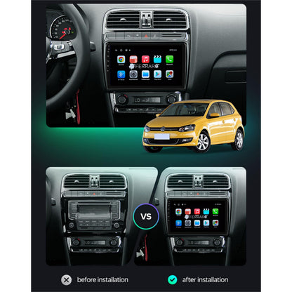 Autoradio per Volkswagen Polo 5 9" (2008-2017) Android, Bluetooth,  CarPlay, Android Auto, 2GB/4GB/6GB/8GB Ram