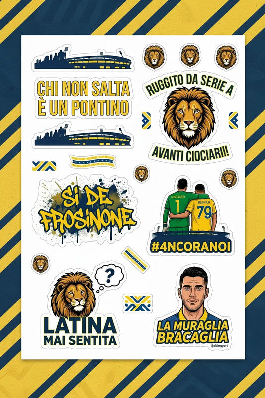 Sticker Pack Frosinone | Gale Sport