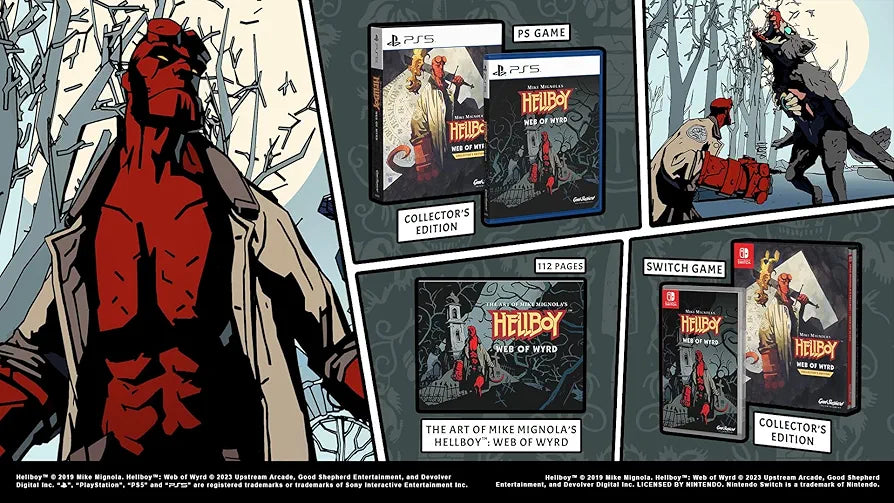 Mike Mignola'S - Hellboy: Web Of The Wyrd Collectors Edition Ps5 - Playstation 5 Cover ITA