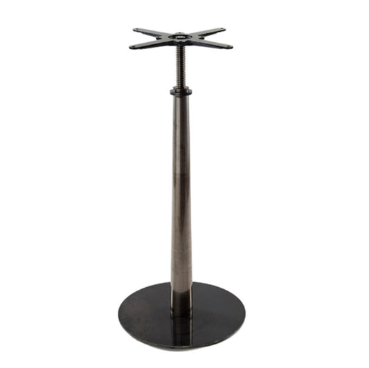 Base tavolo alta in ferro H.112 cm - Infinity genova, viterbo, milano