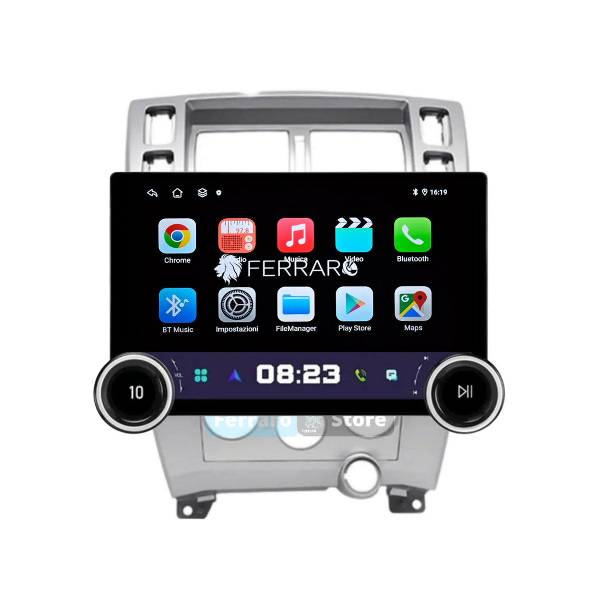 (PRENOTA) Autoradio per Hyundai Tucson 11.8" 2K (2004-2009) Android, Bluetooth, CarPlay, Android Auto, 4/64GB Ram