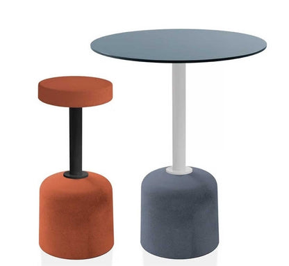 Designer-Tischgestell aus Beton H.72