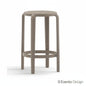 HS.75 Stool Polypropylene with Fiberglass - Dove Grey