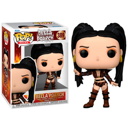 Funko Pop ! Rocks - (389) Bella Poarch (Inferno) Tik Toker Figure 9Cm