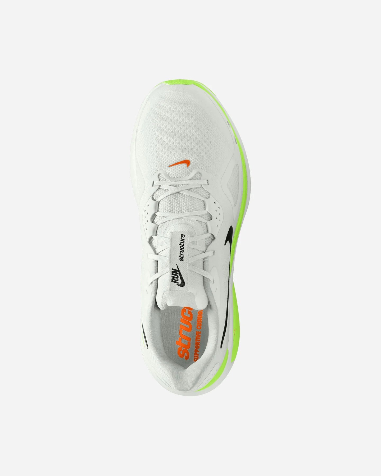 Nike Structure 26 Uomo HJ1102-107 Bianco Scarpa Running Stabile PE26