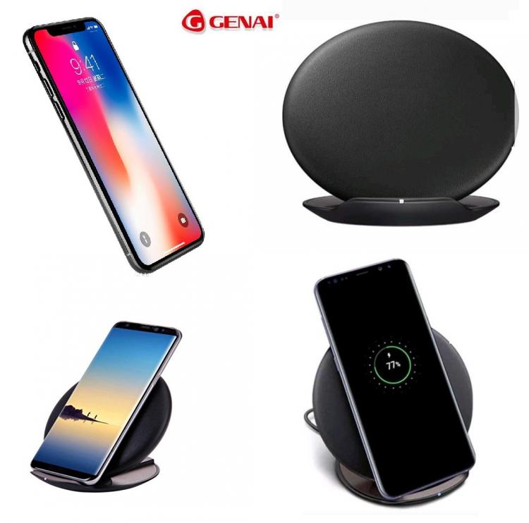 QI FAST WIRELESS LADEGERÄT FÜR SAMSUNG GALAXY S7 S8 IPHONE X PLUS NOTE 8