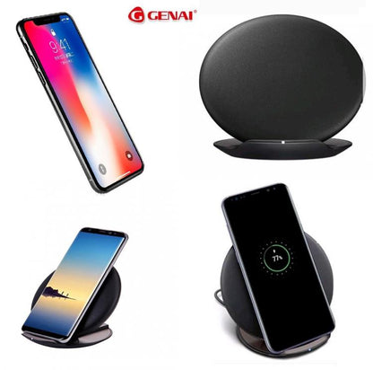 QI FAST WIRELESS LADEGERÄT FÜR SAMSUNG GALAXY S7 S8 IPHONE X PLUS NOTE 8