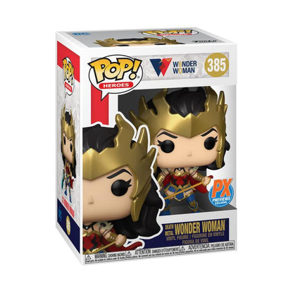 Funko Pop! DC Heroes WW1984 - (385) Wonder Woman Death Metal - Vinylfigur 9 cm