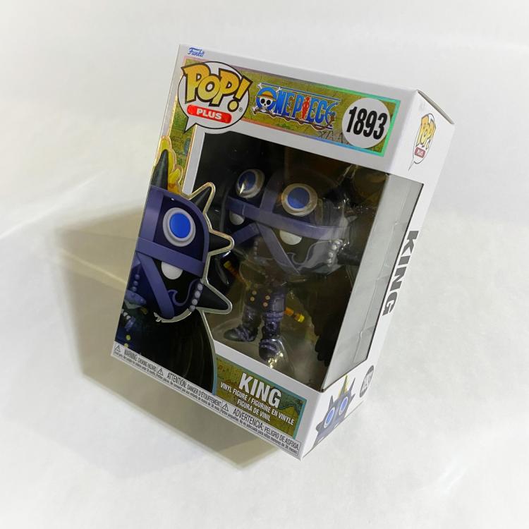 Funko Pop! Plus - One Piece (1893) King Vinyl-Figur Arbel Anime 9cm Statue Op