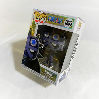 Funko Pop! Plus - One Piece (1893) King Vinyl-Figur Arbel Anime 9cm Statue Op
